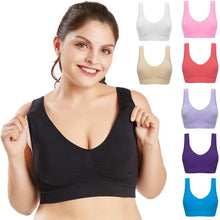 Load image into Gallery viewer, Queenral Plus Size Bras For Women Seamless Bra With Pads Big Size 5XL 6XL Bralette Push Up