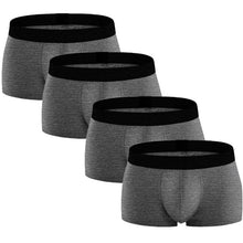 Load image into Gallery viewer, 4pcs/lot Mens Boxers Underwear Cotton Boxer