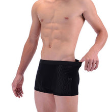 Load image into Gallery viewer, Breathable Mesh Silk Men&#39;s Boxer Four Corner Underwear