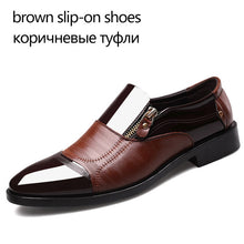 Load image into Gallery viewer, Business Dress Men Leather Men&#39;S  Shoes  Slip On