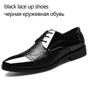 Business Dress Men Leather Men'S  Shoes  Slip On