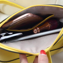 Load image into Gallery viewer, ZMQN Women Cross body Bags Leather Shell Yellow Bags Small