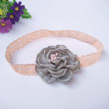 Load image into Gallery viewer, Baby Girls Bowknot Crown Headband Lace Elastic Princess Hair Band Fashion New Style Children Kids