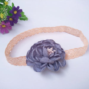 Baby Girls Bowknot Crown Headband Lace Elastic Princess Hair Band Fashion New Style Children Kids