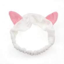 Load image into Gallery viewer, Coral Fleece Wash Face Bow Hairbands For Women Girls Headbands