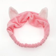 Load image into Gallery viewer, Coral Fleece Wash Face Bow Hairbands For Women Girls Headbands