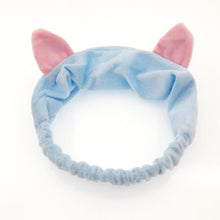 Load image into Gallery viewer, Coral Fleece Wash Face Bow Hairbands For Women Girls Headbands