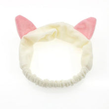 Load image into Gallery viewer, Coral Fleece Wash Face Bow Hairbands For Women Girls Headbands