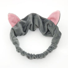 Load image into Gallery viewer, Coral Fleece Wash Face Bow Hairbands For Women Girls Headbands