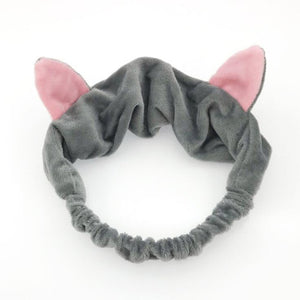 Coral Fleece Wash Face Bow Hairbands For Women Girls Headbands