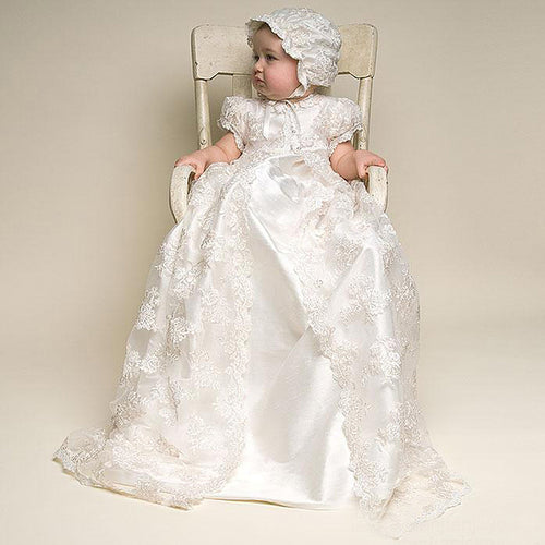 vintage Baby Girl Dress Baptism Dresses for Girls Christening