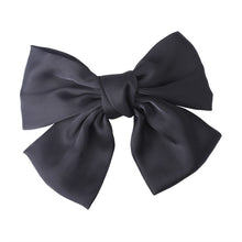 Load image into Gallery viewer, Haimeikang Big Hair Bow Ties Hair Clips Satin Two Layer Butterfly Bow Hairpin Girl Hair Accessories