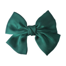 Load image into Gallery viewer, Haimeikang Big Hair Bow Ties Hair Clips Satin Two Layer Butterfly Bow Hairpin Girl Hair Accessories