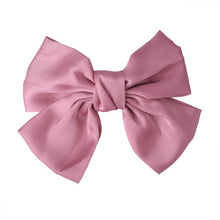 Load image into Gallery viewer, Haimeikang Big Hair Bow Ties Hair Clips Satin Two Layer Butterfly Bow Hairpin Girl Hair Accessories