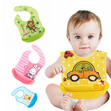 Load image into Gallery viewer, Newborn Baby Bibs Waterproof Baby Aprons Bib infant saliva towels