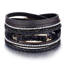 Load image into Gallery viewer, Fashion Pearl Multilayer Leather Bracelet Bangle