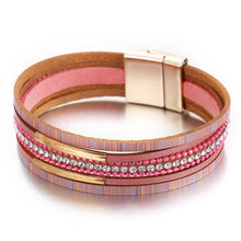 Load image into Gallery viewer, Fashion Pearl Multilayer Leather Bracelet Bangle