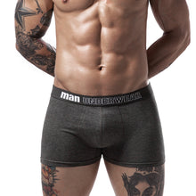 Load image into Gallery viewer, Men Underwear Boxer Cotton Man Short Breathable Solid Mens Flexible Shorts Boxers Male Underpants