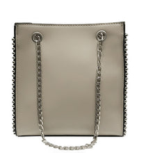 Load image into Gallery viewer, Solid color beaded fashion chain shoulder  bag