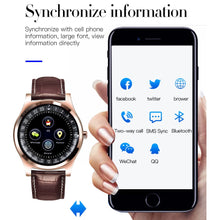 Load image into Gallery viewer, MNWT Brand Luxury Men Bluetooth Smart Watch New Male Q912 With Shooting Function Smartwatch Support SIM TF Card For IOS Android