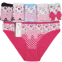 Load image into Gallery viewer, 3 Pcs Female Underwear Low-waist Briefs Floral Print Underpants