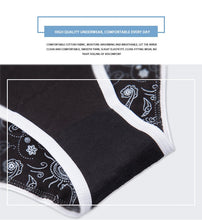 Load image into Gallery viewer, 3 Pcs Female Underwear Low-waist Briefs Floral Print Underpants