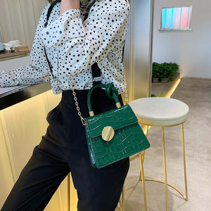 Mini Purse Quality Stone Pattern Leather Crossbody Bags