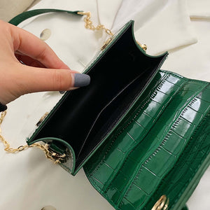 Mini Purse Quality Stone Pattern Leather Crossbody Bags