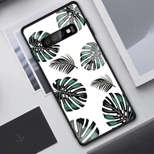 Tempered Glass Case For Samsung Galaxy Cover Star Space Gradient Case