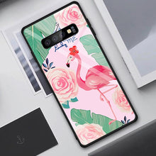 Load image into Gallery viewer, Tempered Glass Case For Samsung Galaxy Cover Star Space Gradient Case
