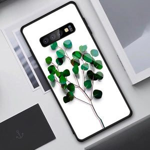 Tempered Glass Case For Samsung Galaxy Cover Star Space Gradient Case