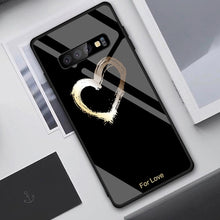 Load image into Gallery viewer, Tempered Glass Case For Samsung Galaxy Cover Star Space Gradient Case