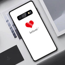 Load image into Gallery viewer, Tempered Glass Case For Samsung Galaxy Cover Star Space Gradient Case