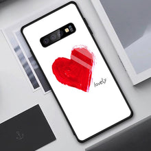 Load image into Gallery viewer, Tempered Glass Case For Samsung Galaxy Cover Star Space Gradient Case