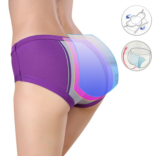 Menstrual Period Underwear Women Modal Cotton Panties Ladies Seamless Lengthen Panties Physiological Leakproof Female Underwear