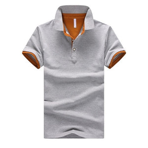 Cotton Mens Sets Summer Button Polo Shirts Sets Turn Down Mens Shorts 4XL Men Clothes 2 Piece Set Tracksuit Elastic Waist Shorts