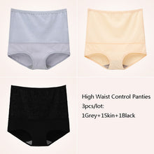 Load image into Gallery viewer, Feilibin 3Pcs/lot Body Shapes Control Panties Seamless Women