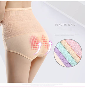 Feilibin 3Pcs/lot Body Shapes Control Panties Seamless Women