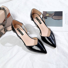 Load image into Gallery viewer, 2019 HOT sale fashion Women Shoes Pointed Toe Pumps PU Leather Dress High Heels Shoes