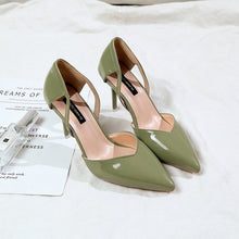 Load image into Gallery viewer, 2019 HOT sale fashion Women Shoes Pointed Toe Pumps PU Leather Dress High Heels Shoes