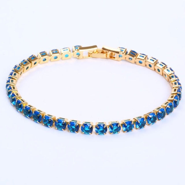 Tennis Bracelets Iced Out Chain Crystal Wedding Bracelet For Women