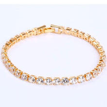 Load image into Gallery viewer, Tennis Bracelets Iced Out Chain Crystal Wedding Bracelet For Women