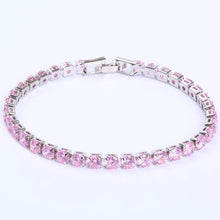 Load image into Gallery viewer, Tennis Bracelets Iced Out Chain Crystal Wedding Bracelet For Women