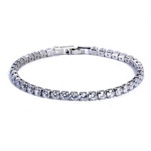 Load image into Gallery viewer, Tennis Bracelets Iced Out Chain Crystal Wedding Bracelet For Women