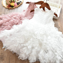 Load image into Gallery viewer, Children Formal Clothes Kids Fluffy Cake Smash Dress