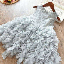 Load image into Gallery viewer, Children Formal Clothes Kids Fluffy Cake Smash Dress