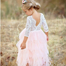 Load image into Gallery viewer, Children Formal Clothes Kids Fluffy Cake Smash Dress