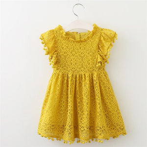 Cute Girls Dress 2019 New Summer Girls Clothes Flower Princess