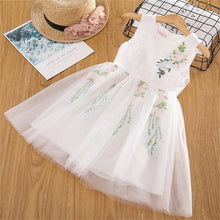 Load image into Gallery viewer, Cute Girls Dress 2019 New Summer Girls Clothes Flower Princess