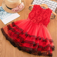 Load image into Gallery viewer, Cute Girls Dress 2019 New Summer Girls Clothes Flower Princess